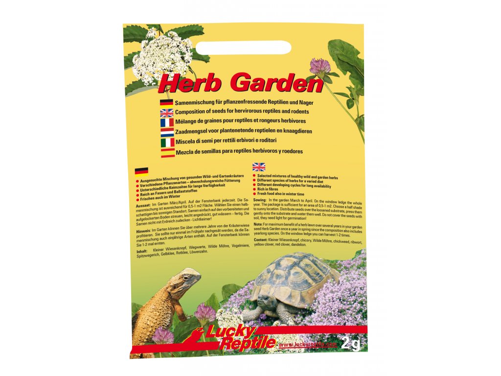 Lucky Reptile Herb Garden - pampelika 2g
