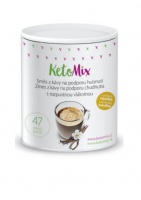 KetoMix Instantn kva na podporu hubnut s pchut vanilky (47 porc)