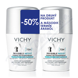 VICHY INVISIBLE Resist 72H Antiperspirant 2x50ml