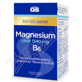 GS Magnesium citrt 1340mg+B6 tbl.50+50