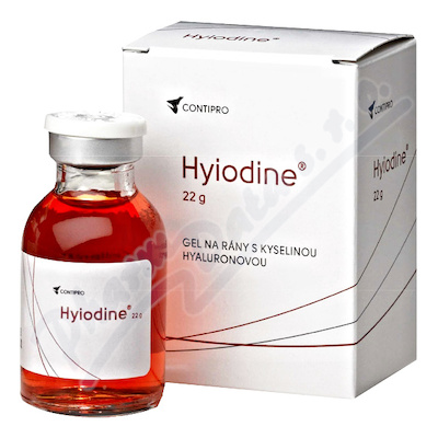 Hyiodine gel na rny s kyselinou hyaluronovou 22g