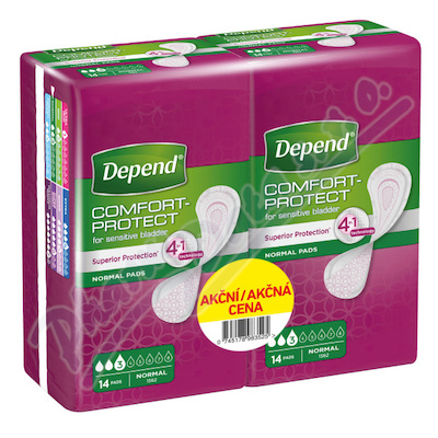 Depend Normal inkont.vloky eny Duopack 2x14ks