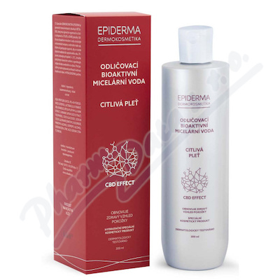 EPIDERMA bioaktivn CBD micel.voda odli.300ml