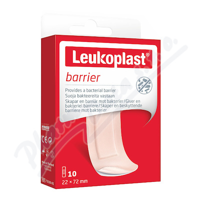 Leukoplast Barrier nplast vododol.22x72mm 10ks