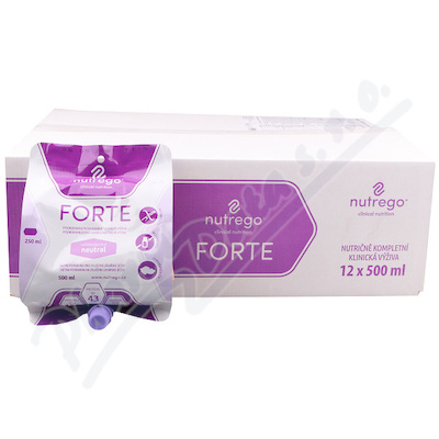 nutrego FORTE neutral por.sol.12x500ml