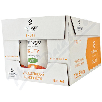 nutrego FRUTY jablko por.sol.12x330ml