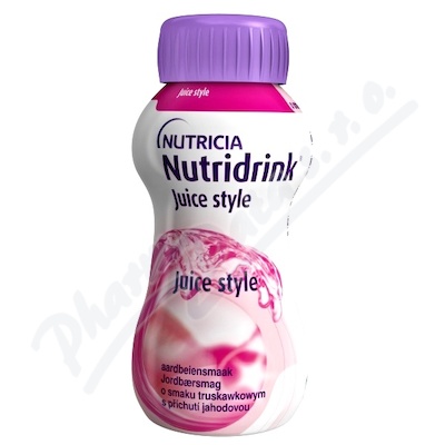 Nutridrink Juice style s pch.jahoda 4x200ml