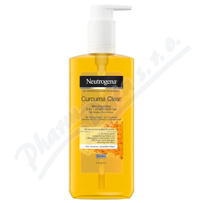 Neutrogena Curcuma Clear micel.odli.gel 3v1 200ml