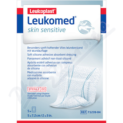 Leukomed Skin Sensitive 5x7.2cm 5ks netk.kryt