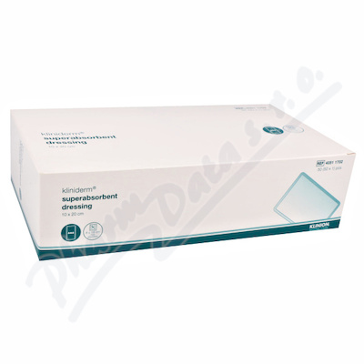 Superabsorpn obvaz Kliniderm 10x20cm 50ks