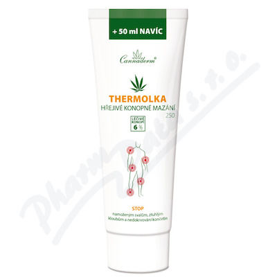 Cannaderm Thermolka hejiv konopn mazn 250 ml