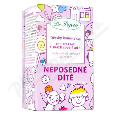 Dr.Popov Dtsk bylinn aj-Neposedn dt 20x1.5g