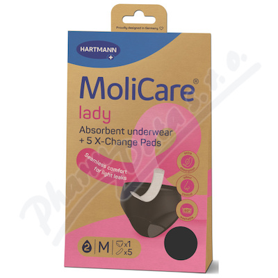 MoliCare lady absorpn prdlo M 1ks + vloky 5ks