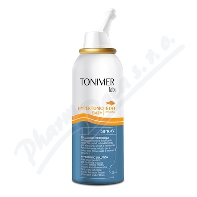 TONIMER lab hyperton. sprej Baby 600 mOsm-kg 100ml