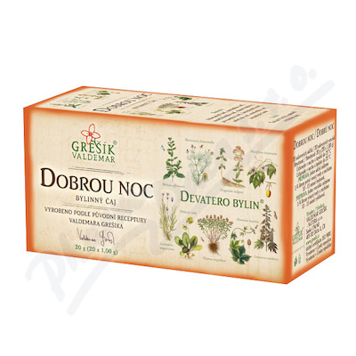 Grek Devatero bylin Dobrou noc aj 20x1g